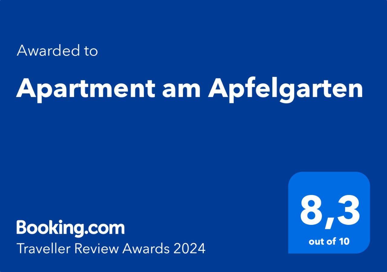 Apartment Am Apfelgarten シュヴァルムシュテット エクステリア 写真